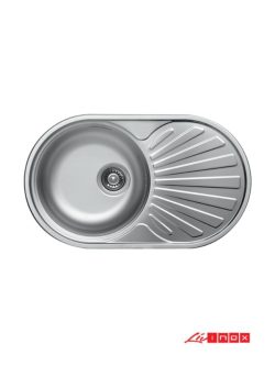 Ugradna sudopera-Livinox EX 165 inox ø90