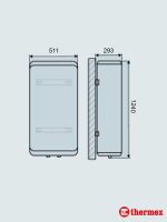 Slim Bojler Smart Thermex 100 litara-2