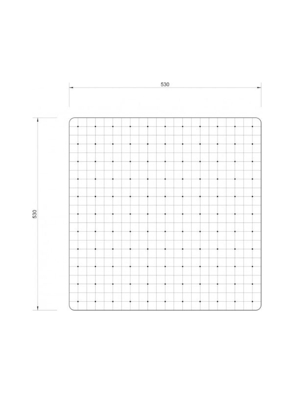 Podloga za kadu Minotti 53x53cm BM5353B 1,