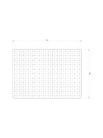 Podloga za kadu Minotti 71x40cm BM7140W 1,