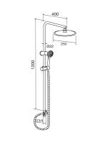 Usponski tuš okrugli komplet Minotti MUT-065/6113C 1,