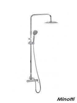 Usponski tuš okrugli komplet Minotti MUT-075/6113NC