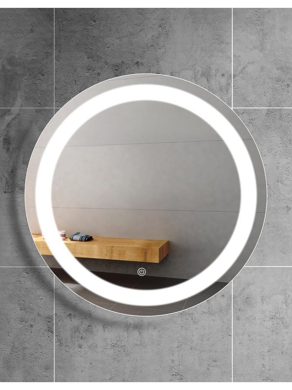 Okruglo led ogledalo 60x60 Quartz-Ker-3