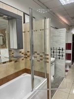 Paravan za kadu sklopivi 120x140cm Quartz-Ker-4