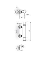 Baterija za kadu S2 thermo Rosan 2T37101 1