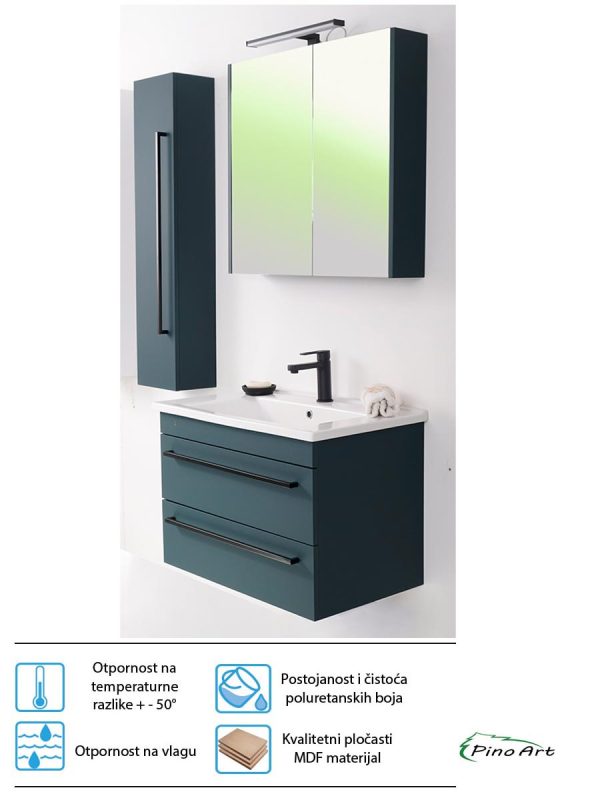 Vertikala PinoArt Atria-G zelena 27cm-3