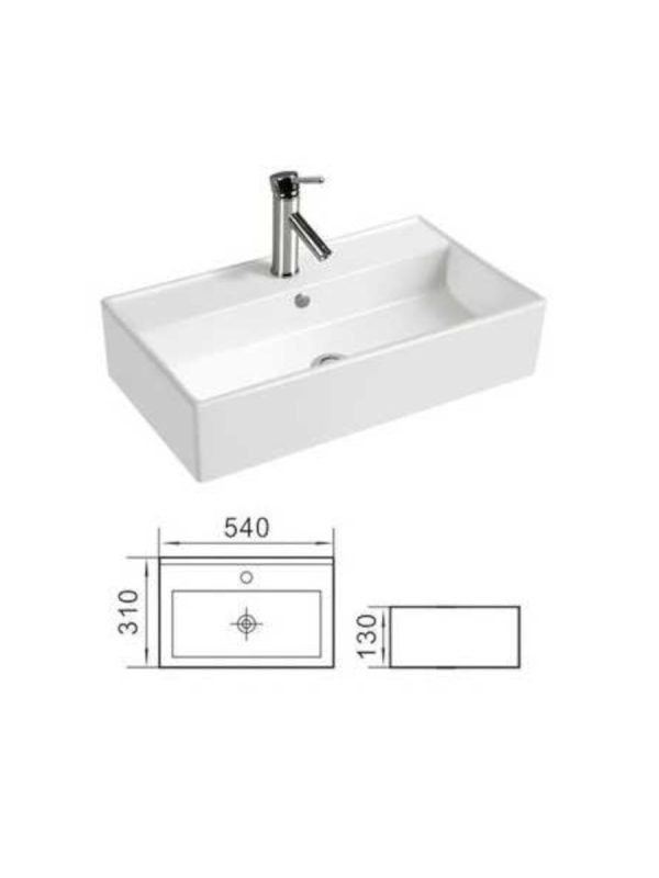 Lavabo nadgradni 13-055 Hidrosan 1