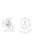 Ugradna baterija Stolz White Rosan-131901W 1