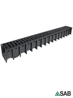Garažna kanalica SAB 1000x125x100mm plastična rešetka