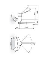 Baterija zidna lekarska Rosan King J32L001 1