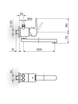 Rosan baterija CubO3-JC36103 za protočni bojler 1