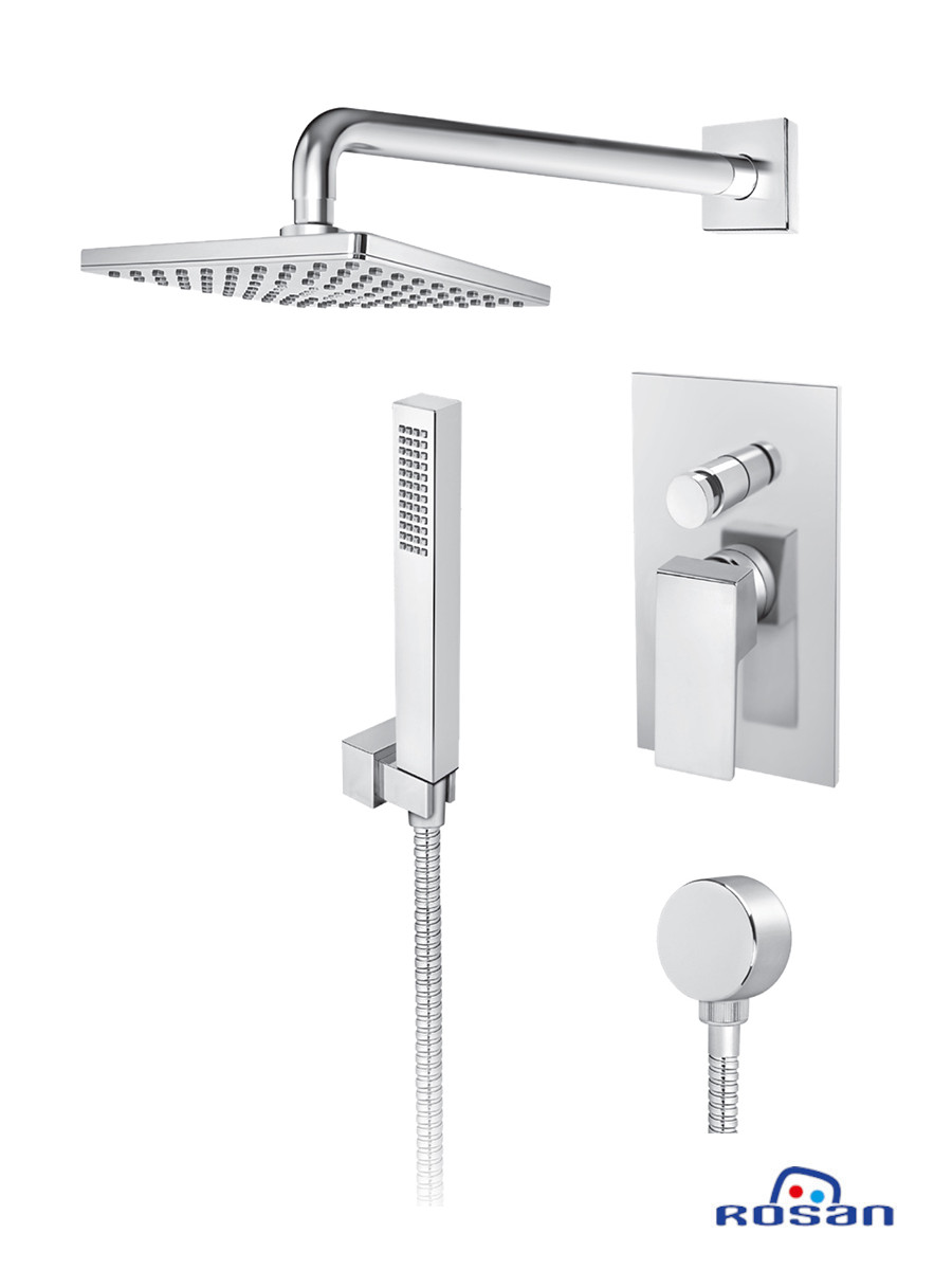 Ugradna baterija ručni/zidni tuš JQ31601-Quadro Ugradna baterija ručni/zidni tuš JQ31601-Quadro
