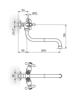 Rosan baterija N09101 za protočni bojler 1