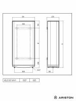 Bojler Aristol Velis-Tech WiFi 80 litara-4