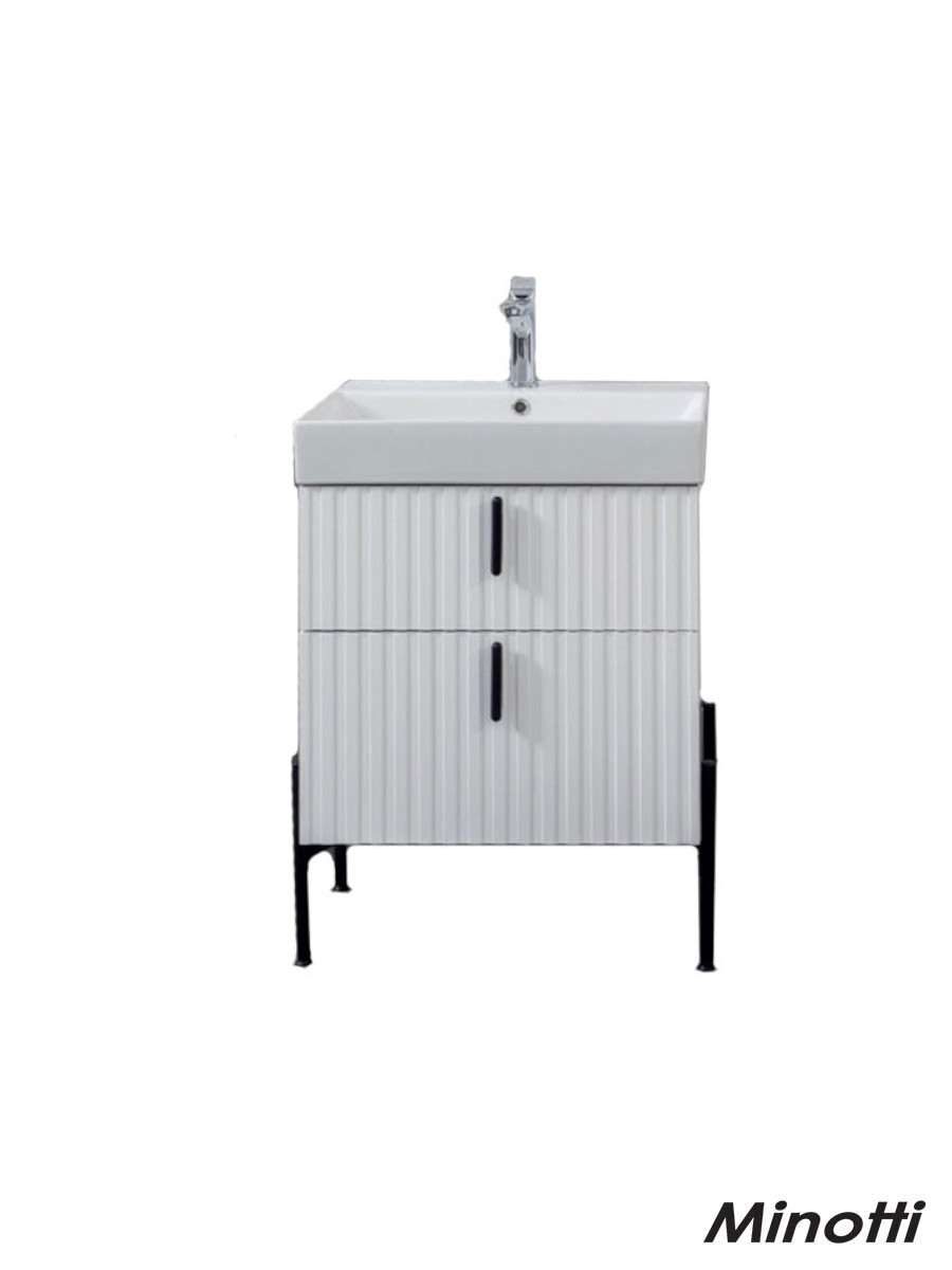 Lavabo sa ormarićem 60cm Lineart-Jazz JZZ0600W.BS Lavabo sa ormarićem 60cm Lineart-Jazz JZZ0600W.BS