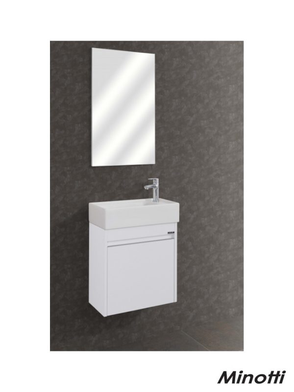 Lavabo sa ormarićem 50cm Lineart-Moon MON0500W.BS 1