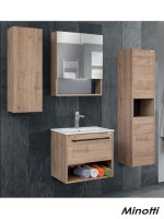 Lavabo sa ormarićem 60cm Lineart-Nova NOV0600C.BS 2