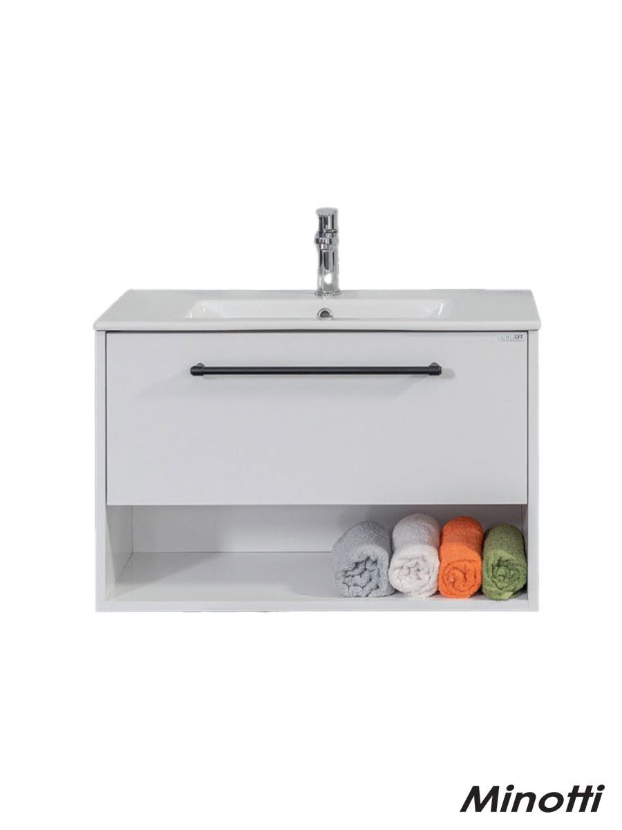 Lavabo sa ormarićem 80cm Lineart-Nova NOV0800W.BS Lavabo sa ormarićem 80cm Lineart-Nova NOV0800W.BS