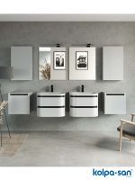 Lavabo sa ormarićem 60cm Vittoria-bela KolpaSan-3