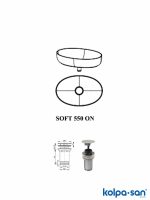 Lavabo nadgradni Kolpa San Soft 500-2