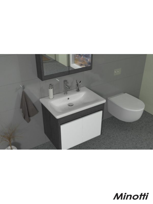 Lavabo sa ormarićem 65cm Lineart-Tera 0936 - 3