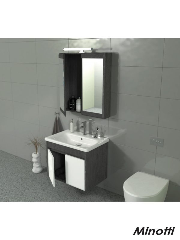 Lavabo sa ormarićem 65cm Lineart-Tera 0936 - 4