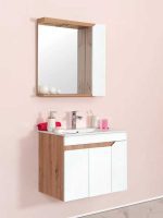 Lavabo sa ormarićem 75cm Iris Drvo-3