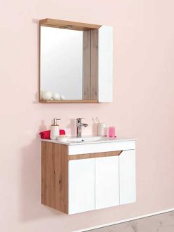 Lavabo sa ormarićem 75cm Iris Drvo-3