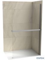 Paravan Copen Monte Superiore 100x200cm Hrom