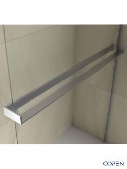 Paravan Copen Monte Superiore 100x200cm Hrom-2