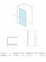 Paravan Copen Monte Superiore 90x200cm Zlatna-4