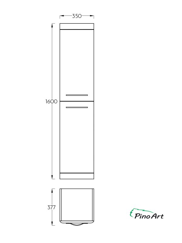 Vertikala PinoArt Luxor Drvo VB 35cm-2