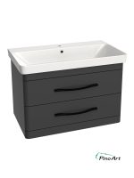 Lavabo sa ormarićem PinoArt Luxor 80F-Antracit