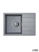 Granitna sudopera Metro 62x44cm Diamond grey
