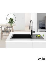 Granitna sudopera 65x50cm Lava stone Retto-3