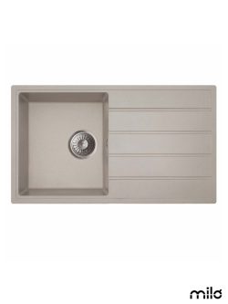 Granitna sudopera Metro 76x44cm Pure sand