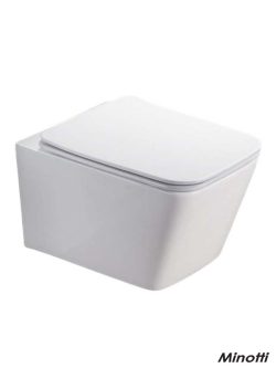Konzolna rimless wc-šolja sa daskom Piano