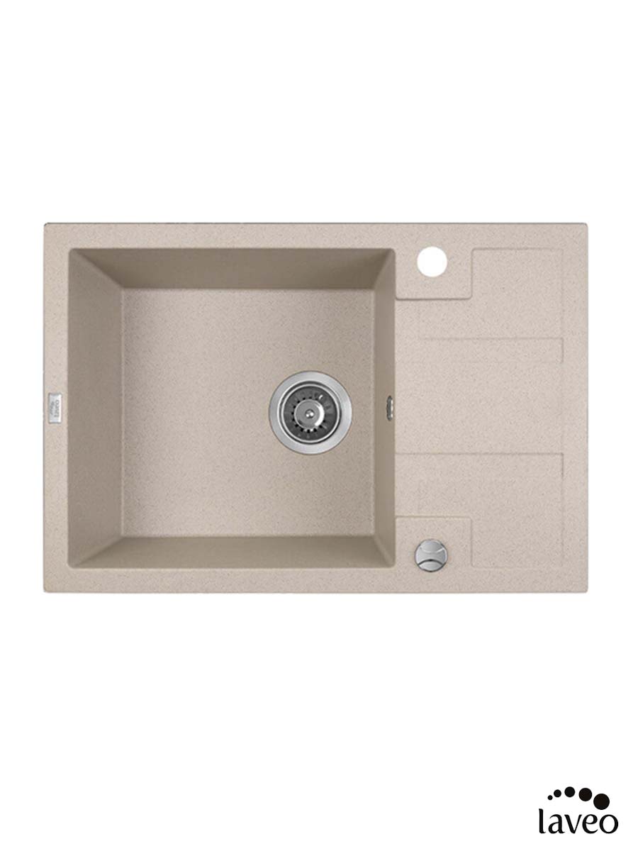 Granitna sudopera Laveo Barbados 65x44cm Bež Granitna sudopera Laveo Barbados 65x44cm Bež