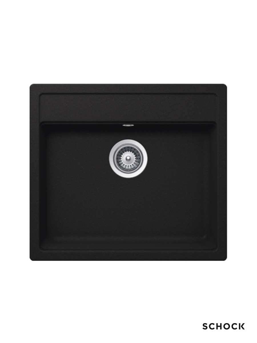 Granitna sudopera Nemo N100 57x51cm Crna Granitna sudopera Nemo N100 57x51cm Crna