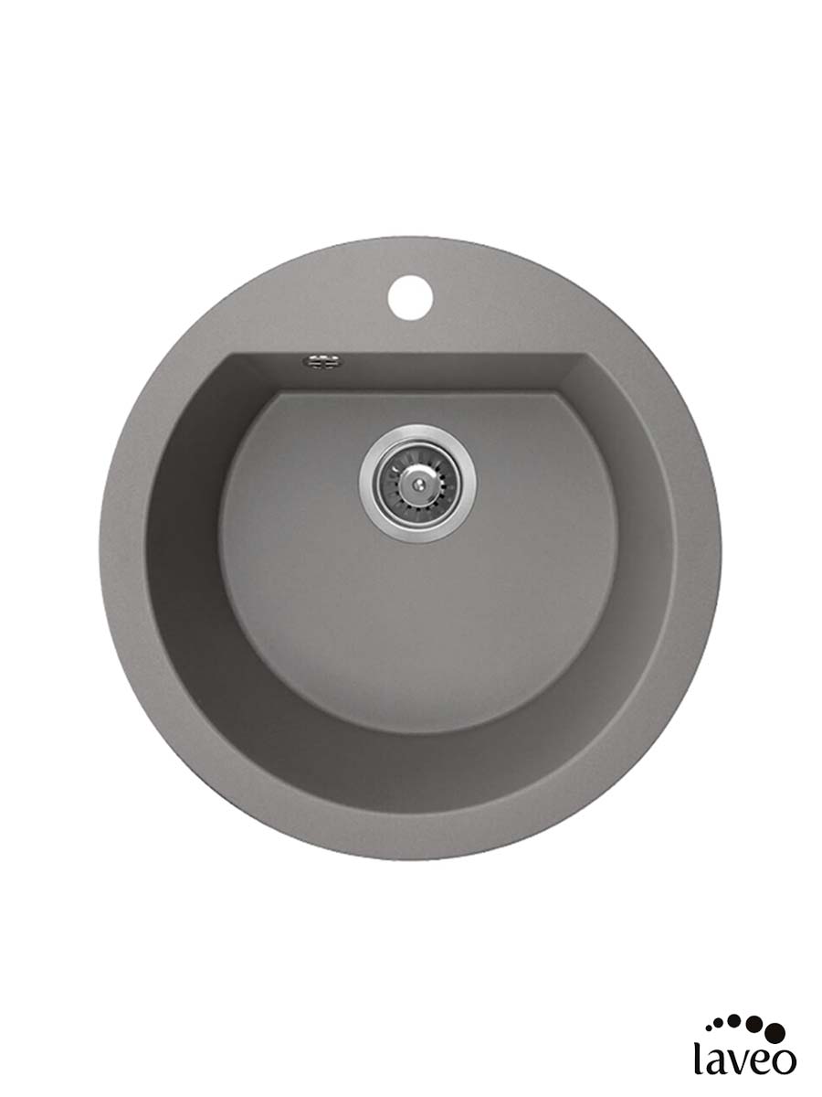 Granitna sudopera Dafne 51cm okrugla Siva Granitna sudopera Dafne 51cm okrugla Siva