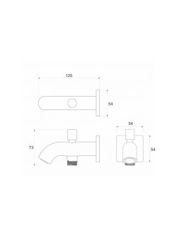 Izliv hrom Copen C-05-180CR 1