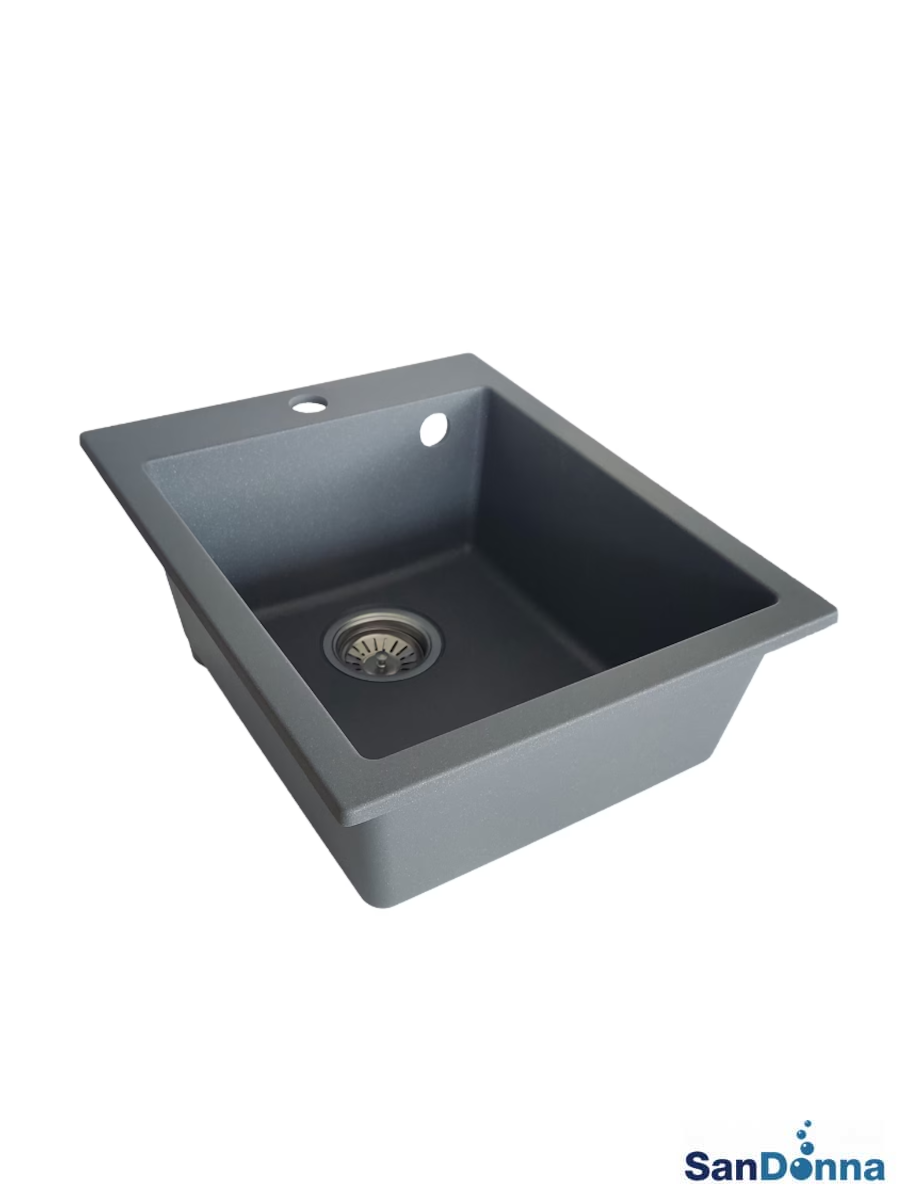 Granitna sudopera VESTA 40x50cm Siva grafit ugradna Granitna sudopera VESTA 40x50cm Siva grafit ugradna
