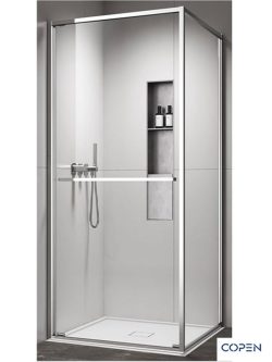 Tuš kabina C-02-43K8001V Copen Atlas-Pro1V 80x80cm