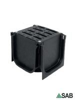 Ugao za kanalicu 12.5t-livena rešetka 125x100