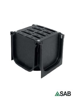 Ugao za kanalicu 12.5t-livena rešetka 125x100
