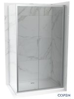 Tuš paravan hrom 150x195cm Copen Atlas-Pro