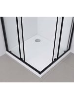 Tuš kabina crna Stripe 5006B 80x80cm-3