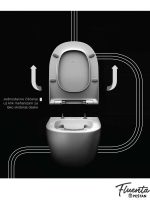 Wc šolja konzolna Fluenta Peštan Rimless A -5