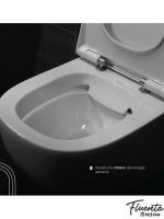 Wc šolja konzolna Fluenta Peštan Rimless A -4