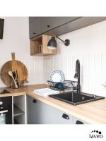 Granitna slavina Daru crna 769D Laveo-3